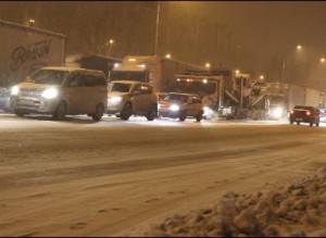 пробка на мосту